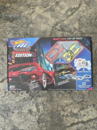 Hot Wheels Ai Smart Cars - Intelligent Race System 2 Cars & Controllers 2.  4
