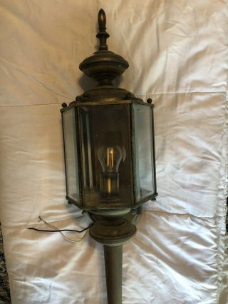 Antique outdoor lantern 2