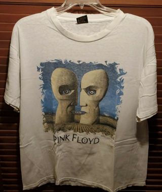 Pink Floyd 1994 Division Bell N American Tour Vintage Xl T - Shirt Rare