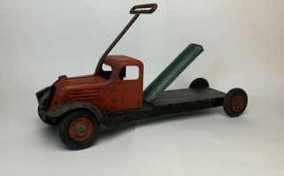 Rare Vintage Wyandotte Toys Pressed Steel Ride On Truck