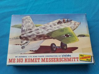 1965 Lindberg 1/72 Heinkel He 162 & Me 163 Komet Messerschmitt