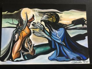 Salvador Dalì - Tristan E Isolda 1944 - Art,  Signed Artwork,  Vintage