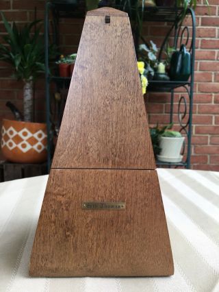 Vintage Seth Thomas Metronome De Maelzel - E899 - 575 Iss - 2