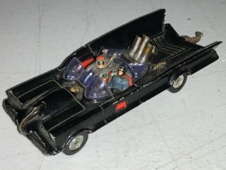 1960’s Vintage Corgi Toys Batmobile Batman Robin