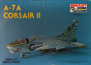 1/72 Hasegawa Minicraft Models L.  T.  V.  A - 7a Corsair Ii Attack Jet