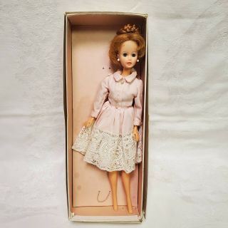 Vtg Madame Alexander Brenda Starr Doll 12 " Box 900 Pink Lace Dress