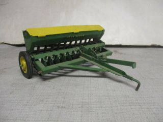 (1960) Carter John Deere Toy Grain Drill,  1/16 Scale,  All