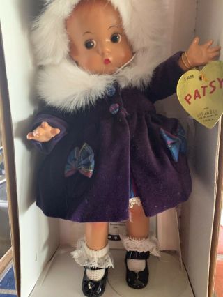 Effanbee Doll Company.  Holiday Patsy.  Id 76964 - 001.  Never Been Out Of The Box.