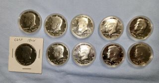 1776 - 1976 - S 40 Silver Bicentennial Kennedy Half Dollar Proof Us Coin