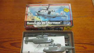 Mpc 1/72 Kamov Ka 25 " Hormone " Helicopter Plastic Model Kit Niob