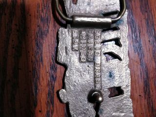 vintage winchester belt buckle 3