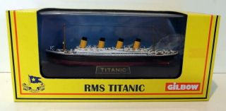 Gilbow 1/1750 Scale Plastic - E10001 Rms Titanic White Star Line Cruise Liner