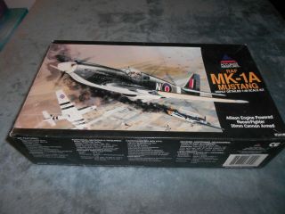 Accurate Miniatures 3410,  Raf Mk - 1a Mustang Plastic Model Kit