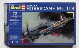 Revell 04138 1/72 Hawker Hurricane Mk.  Iib British Ww2 Fighter