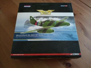 Corgi Aviation Archive 1:72 Us35705 Messerschmitt Me 262a - 1a.  Limited Edition.