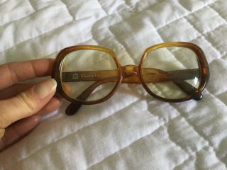 Vtg 80s Oversized Womens Christian Dior Optyl Sunglasses Eyeglasses Frame