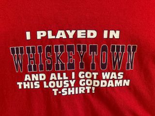 Rare Vintage 1998 “i Played In Whiskeytown” T - Shirt Size L Ryan Adams