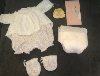 Cabbage Patch Kid Outfit Birth Certificate Hang Tag Diaper PMI 2