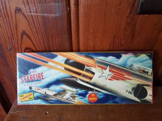 Vintage Lindberg F - 94c Starfire 1/4 " Scale Complete With Decals