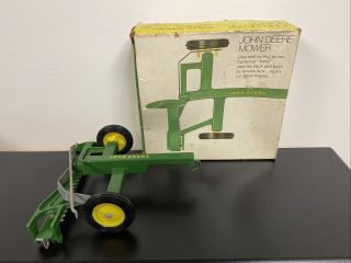John Deere Vintage Sickle Mower For Tractor 1/16 Jd Intact