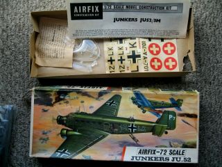 Airfix Junkers Ju - 52 Model Kit 1/72 Scale