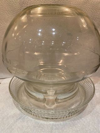 Antique Glass Chicken Feeder / Waterer By Anderson Box Co.  No.  540