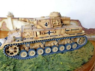 First Legion 1/30th Scale Dak038 Wwii German Africa Corps Panzer Iv Austf1 Tank