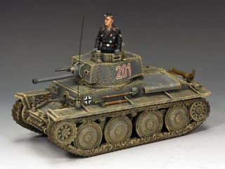 King And Country Ws224 - 1 Pzkpfw 38 (t) 201 Le250 Retired