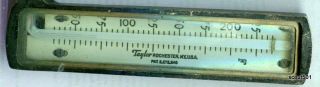 Antique 20s Taylor Instrument Industrial Thermometer Rochester NY 2