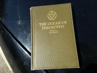 Vintage Book 1932 " Ocean Of Theosophy " Antique Occult Spiritual Metaphysical