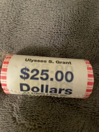 2011 Ulysses S.  Grant Presidential Dollar Roll - 25 Coins Unc