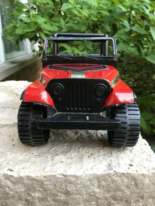 Vintage Tonka Gold Digger Jeep Truck Made in USA RARE 10” 80s Off Road 3