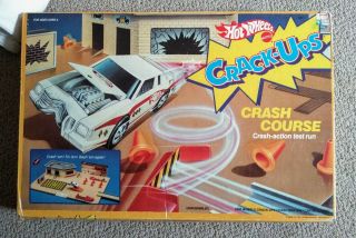 1985 Hot Wheels Crack - Ups Crash Course,  3 Vehicles • Mattel • Usa • Hong Kong
