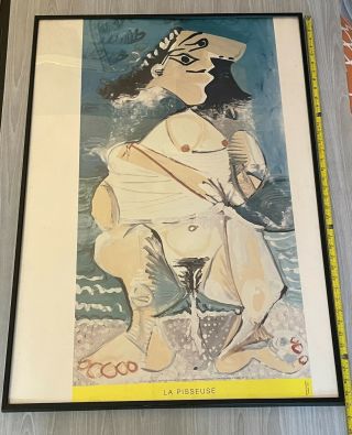 Vintage Picasso " Le Pisseuse " Exhibition Poster 1991