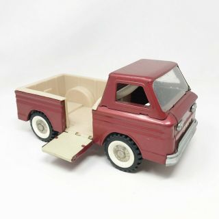 Vintage Structo Mfg Co Toys Truck 10.  00 - 20 Red Pressed Steel Toy Truck