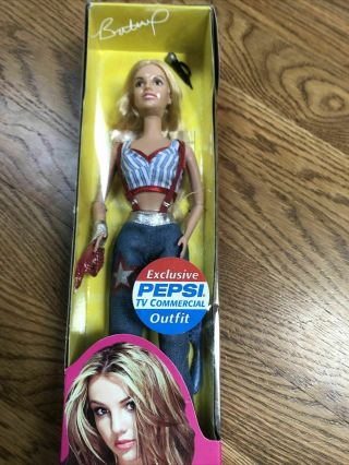 687203200187 Britney Spears Doll - Exclusive Pepsi Tv Commercial Outfit