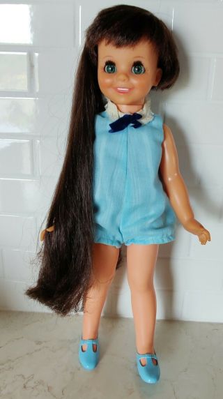 Vintage Ideal Sweet Mia Growing Hair Doll Crissy Family 70 