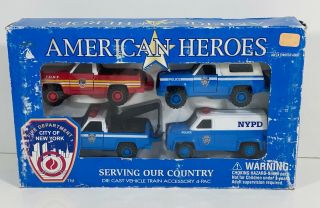 K - Line American Heroes K - 94901 Nypd Die Cast Vehicles Train Railway Accessories