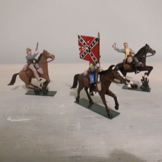 Tradition Soldiers For Collectors Boxed Set No.  917 Confederate Cavalry
