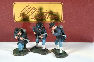 W Britain 17528 Acw American Civil War “union Iron Brigade” 54mm Miniatures