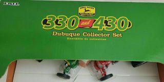 Ertl John Deere 330 and 430 Dubuque Collector Set Farm Tractors MIB 1/16 2