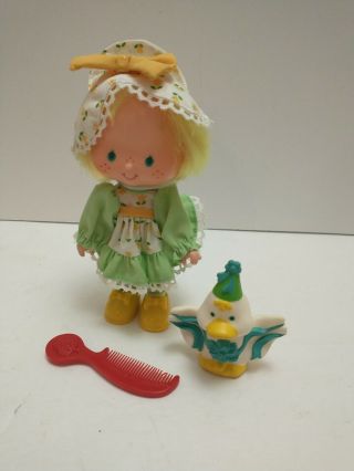 Vintage Kenner Strawberry Shortcake Tulip Party Pleaser Doll And Pet 1979