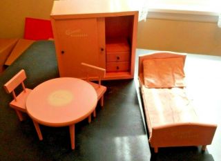 X39 Authentic Vintage Furniture Set From 8” Ginny Doll From Mid - 1950s