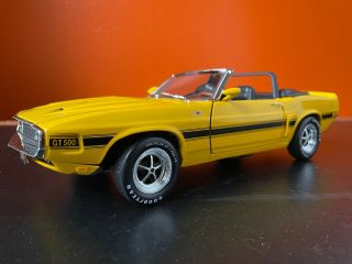 1969 Shelby Gt - 500 American Muscle Ertl 1/18 Scale Diecast Model Collector Car