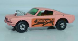 Ld - Lesney Matchbox Superfast - Ford Mustang Wild Cat Dragster 8