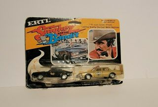 Vintage 1980 Ertl Smokey And The Bandit 1790 2 Car Set In Blister Pack