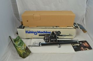 Vintage 1976 Fm - 1000 St Croix Fishing Machine Rod Reel Telescoping Ku