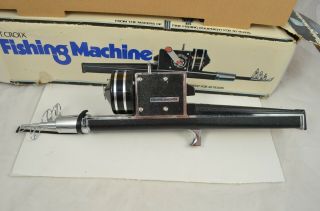 Vintage 1976 FM - 1000 St Croix Fishing Machine Rod Reel Telescoping ku 3