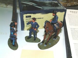 W Britain American Civil War 17223 Gettysburg Union Command Set