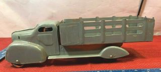 VINTAGE 1940 ' S STEEL DELIVERY TRUCK MARX TOYS YT64 3